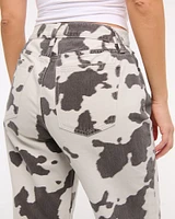 Curve Love Mid Rise Baggy Bootcut Jean