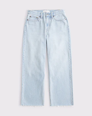 Curve Love Mid Rise Cropped Slouchy Jean