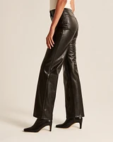 Vegan Leather 90s Relaxed Pant