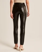 Vegan Leather Skinny Pant