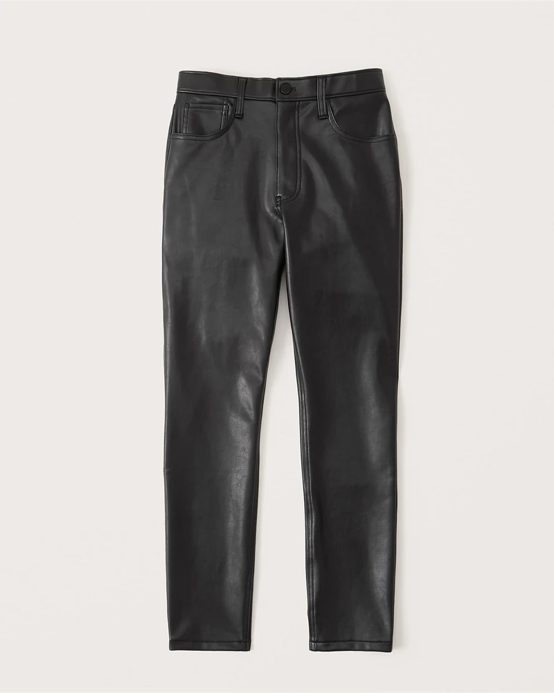 Vegan Leather Skinny Pant