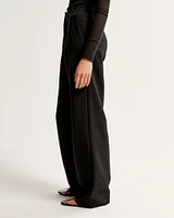 A&F Sloane Tailored Wide Leg Pant