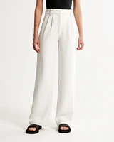 A&F Sloane Tailored Premium Crepe Pant