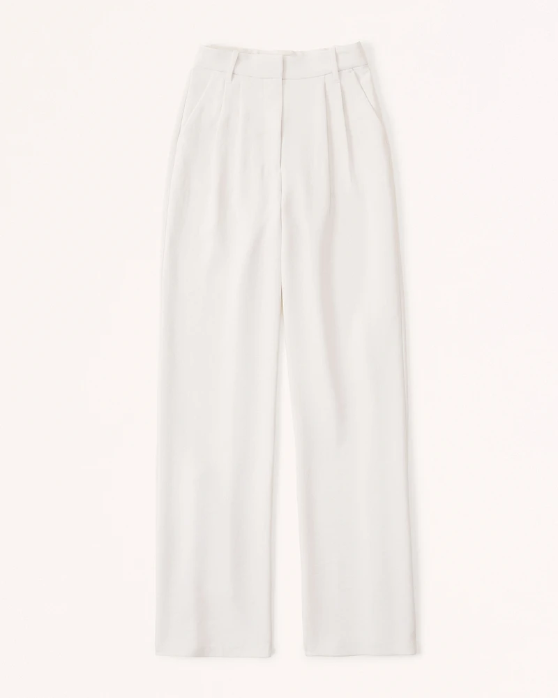 A&F Sloane Tailored Premium Crepe Pant