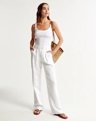 Premium Linen Tailored Pant