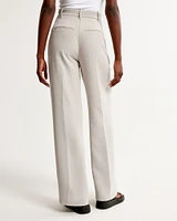 Clean Premium Crepe Wide Leg Pant