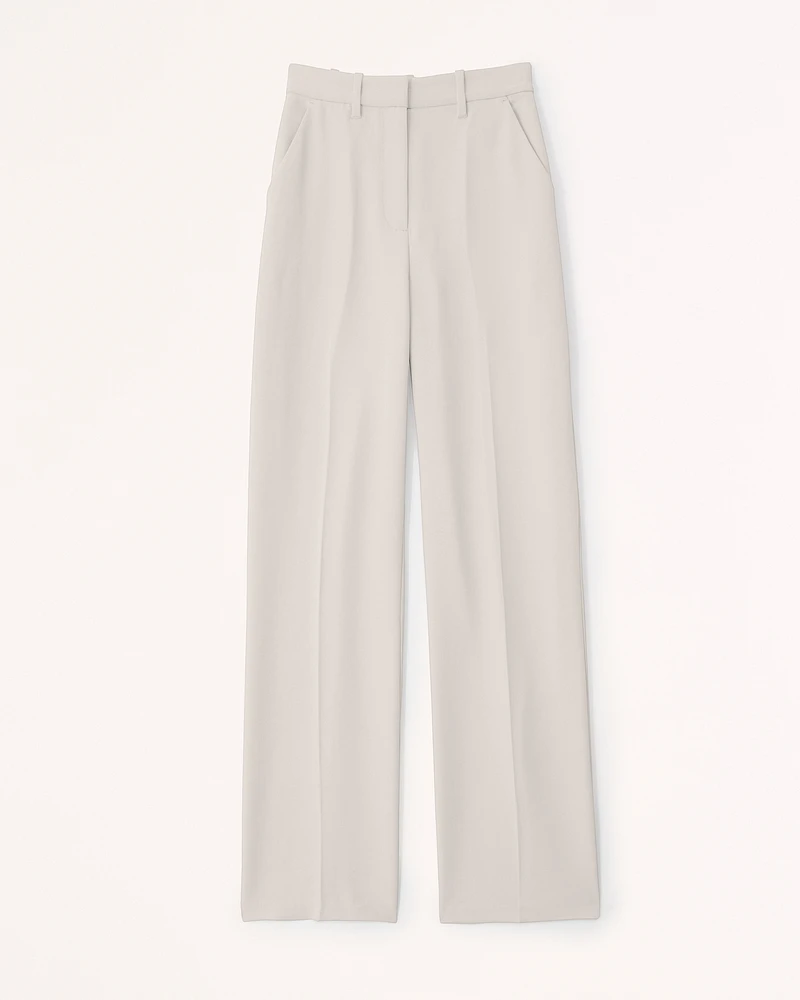 Clean Premium Crepe Wide Leg Pant