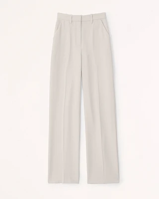 Clean Premium Crepe Wide Leg Pant