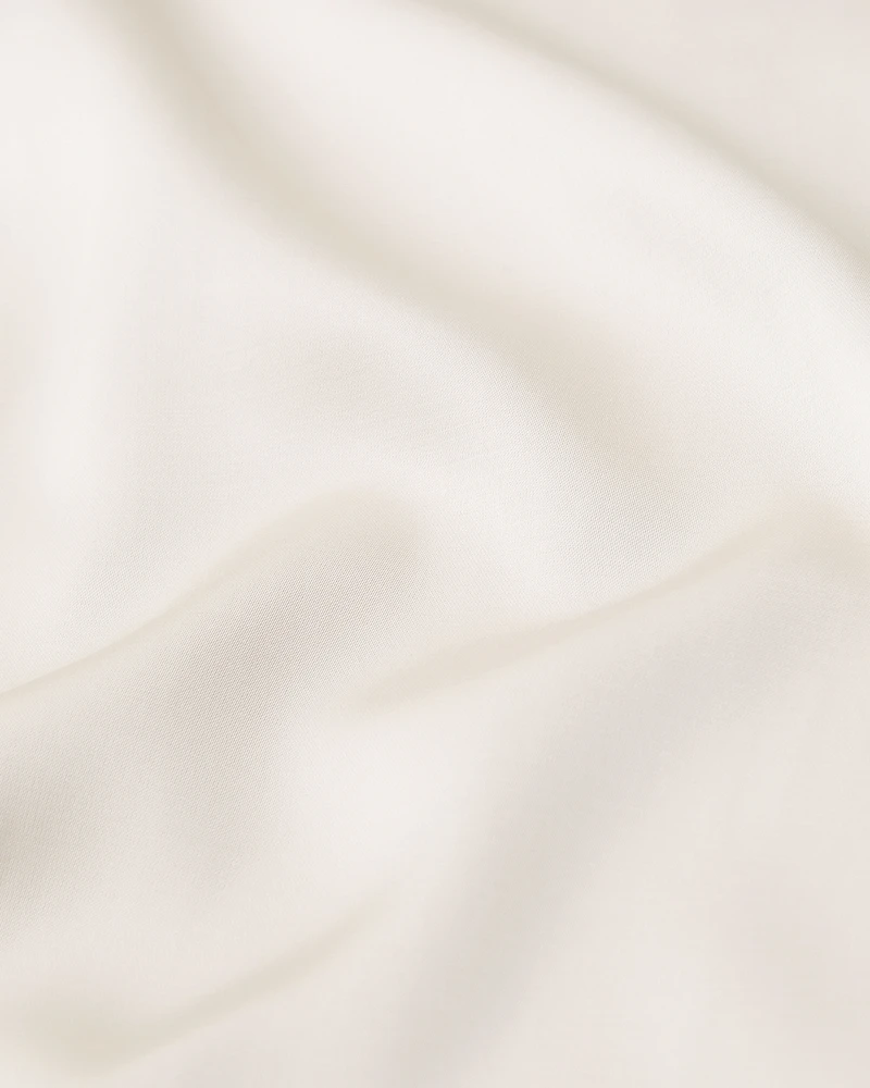 Satin Tailored Wide Leg Pant