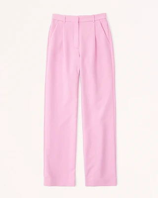 Tailored Relaxed Straight Pant