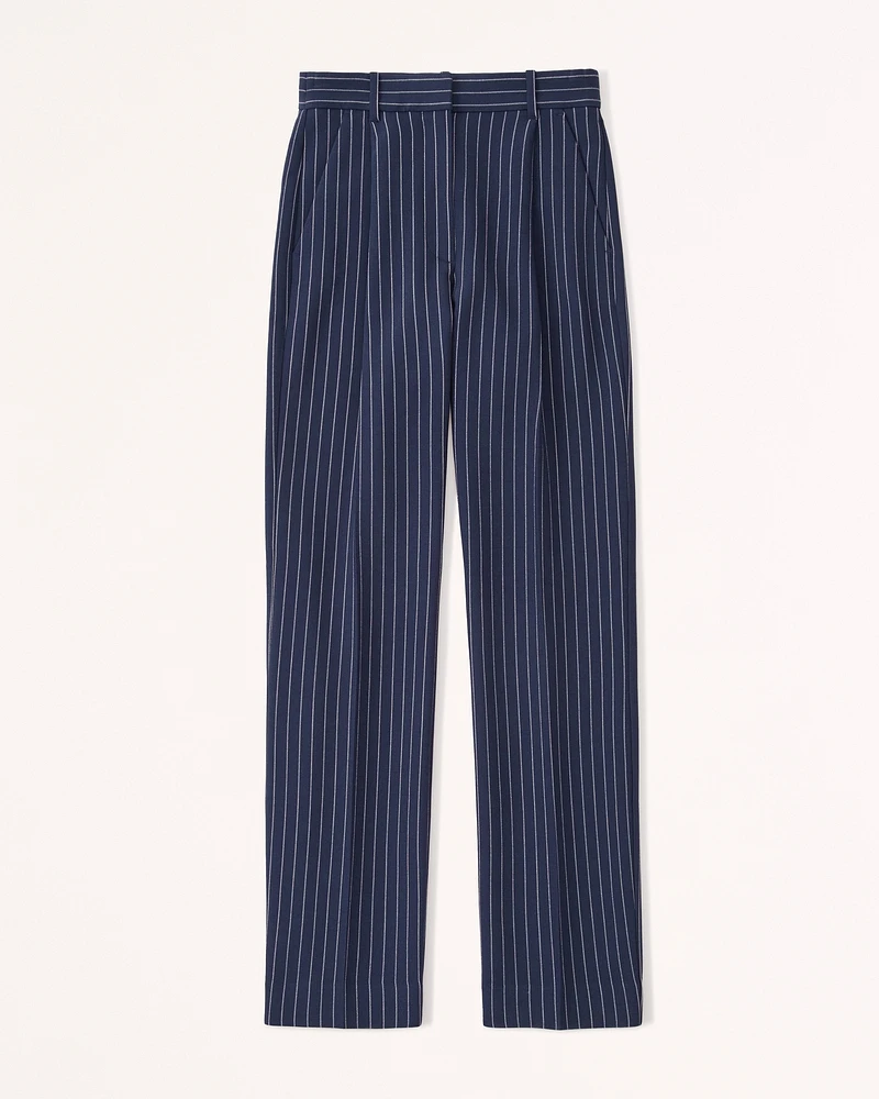 Tailored Relaxed Straight Pant