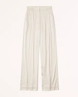 A&F Sloane Tailored Satin Pant