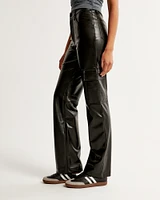 Vegan Leather Cargo 90s Relaxed Pant