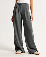 A&F Harper Tailored Premium Crepe Pant