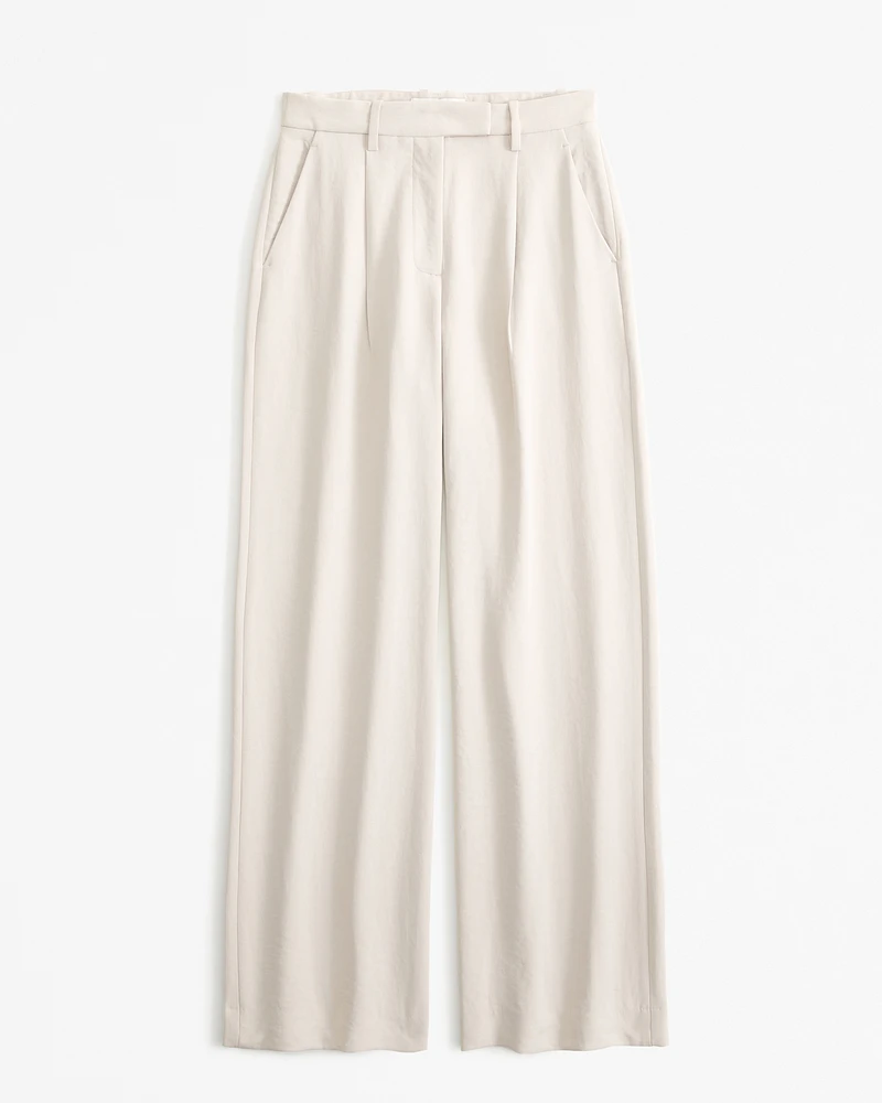 A&F Harper Tailored Premium Crepe Pant