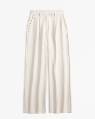 A&F Harper Tailored Premium Crepe Pant