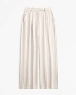 Curve Love A&F Harper Tailored Premium Crepe Pant