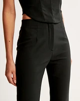 High Rise Slim Boot Trouser