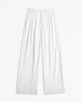 A&F Sloane Tailored Linen-Blend Pant