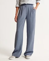 A&F Sloane Tailored Premium Crepe Pant