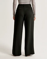 Curve Love A&F Harper Tailored Premium Crepe Pant