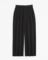 Curve Love A&F Harper Tailored Premium Crepe Pant