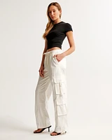 High Rise Baggy Cargo Pant