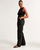 Curve Love Relaxed Cargo Pant