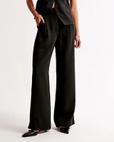 A&F Harper Tailored Premium Crepe Pant