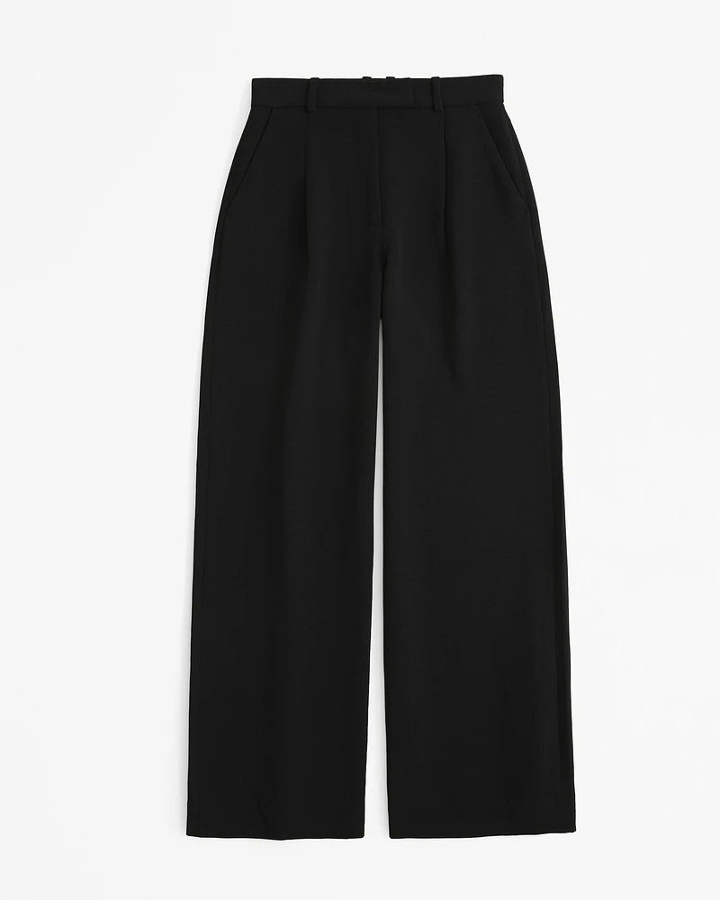 A&F Harper Tailored Premium Crepe Pant