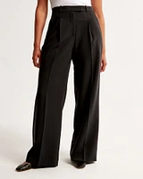 Curve Love A&F Harper Tailored Pant