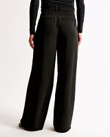 Curve Love A&F Harper Tailored Premium Crepe Pant