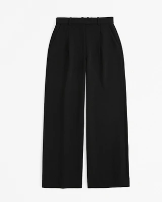 Curve Love A&F Harper Tailored Premium Crepe Pant