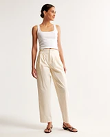 High Rise Tapered Utility Pant