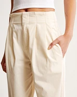 High Rise Tapered Utility Pant