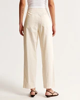 High Rise Tapered Utility Pant