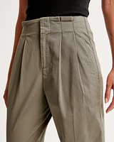 High Rise Tapered Utility Pant