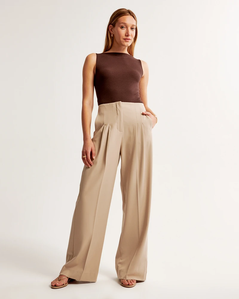 Clean Waist Ultra Wide Leg Pant