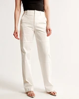 Cotton Relaxed Utility Pant