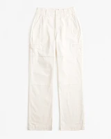 Cotton Relaxed Utility Pant