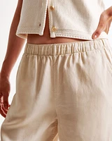 Straight Pull-On Pant