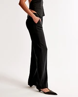 Low Rise Tailored Straight Pant