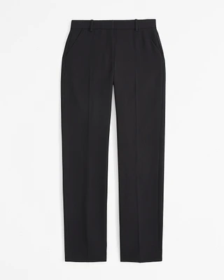 Low Rise Tailored Straight Pant