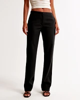 Low Rise Tailored Slim Boot Pant