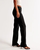 Low Rise Tailored Slim Boot Pant