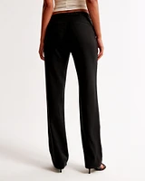 Low Rise Tailored Slim Boot Pant