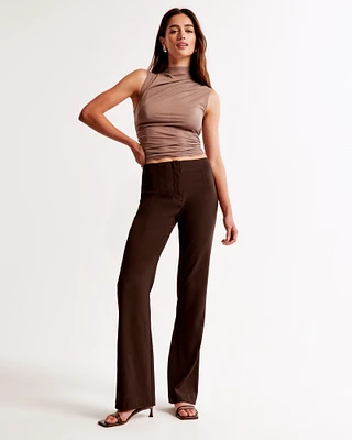High Rise Slim Boot Trouser