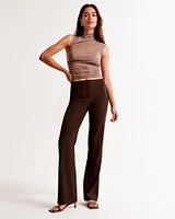 High Rise Slim Boot Trouser