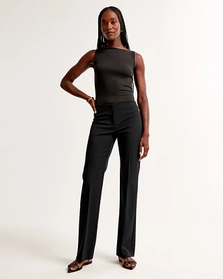 Low Rise Slim Boot Trouser