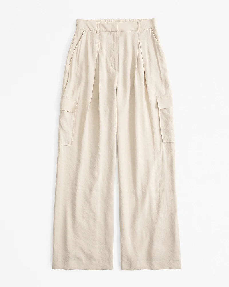 Drapey Tailored Cargo Pant